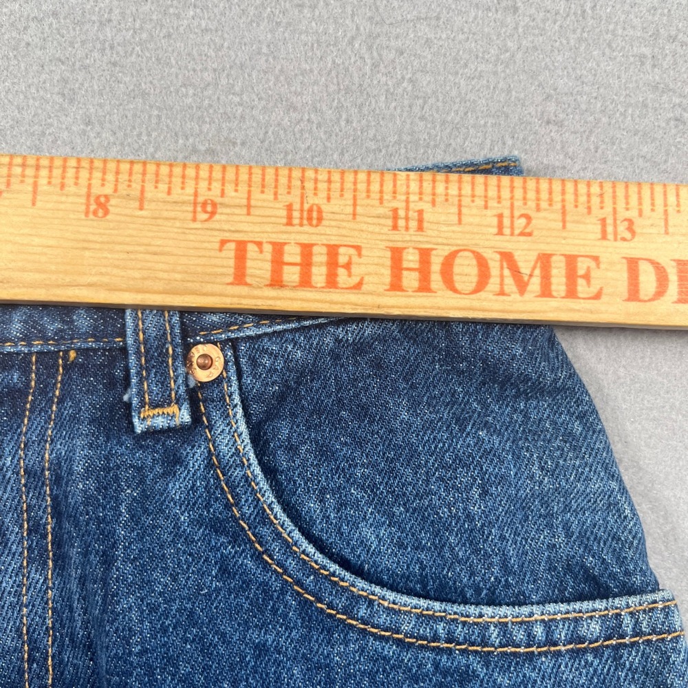 Vintage Gap Jeans Womens 1 Long Blue Excellent Classic Fit Straight Leg Denim - Picture 5 of 9